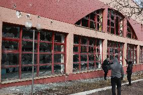 Russian drone attack damages FC Chornomorets training ground in Odesa