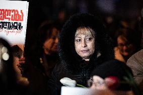 Mother's Day Demonstration In Tbilisi