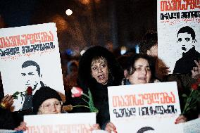 Mother's Day Demonstration In Tbilisi