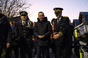Inauguration of the Municipal Police Station - Herblay-sur-Seine RL