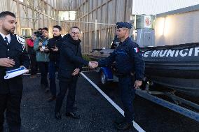 Inauguration of the Municipal Police Station - Herblay-sur-Seine RL