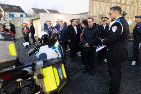 Inauguration of the Municipal Police Station - Herblay-sur-Seine RL