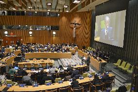 U.N. meeting on banning nuclear weapons