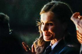 Queen Letizia At The World Rare Disease Day Event In Oviedo