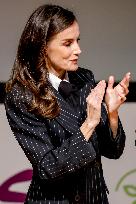 Queen Letizia At The World Rare Disease Day Event In Oviedo