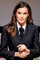 Queen Letizia At The World Rare Disease Day Event In Oviedo