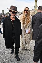 PFW Dior Outside Arrivals