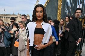 PFW Dior Outside Arrivals