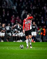 PSV Eindhoven v Arsenal FC - UEFA Champions League 2024/25 Round of 16 First Leg