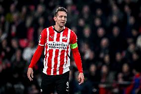 PSV Eindhoven v Arsenal FC - UEFA Champions League 2024/25 Round of 16 First Leg