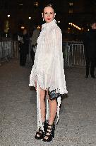 PFW Le Grand Diner De Louvre Outside Arrivals