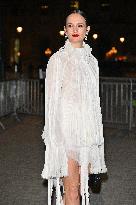 PFW Le Grand Diner De Louvre Outside Arrivals