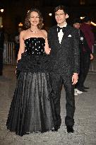 PFW Le Grand Diner De Louvre Outside Arrivals