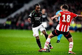 PSV Eindhoven v Arsenal FC - UEFA Champions League 2024/25 Round of 16 First Leg