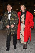 PFW Le Grand Diner De Louvre Outside Arrivals