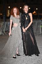 PFW Le Grand Diner De Louvre Outside Arrivals