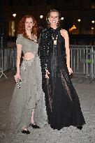 PFW Le Grand Diner De Louvre Outside Arrivals