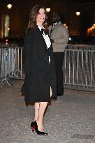 PFW Le Grand Diner De Louvre Outside Arrivals