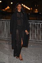 PFW Le Grand Diner De Louvre Outside Arrivals