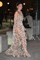 PFW Le Grand Diner De Louvre Outside Arrivals