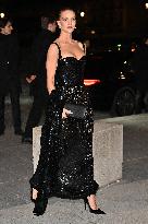 PFW Le Grand Diner De Louvre Outside Arrivals