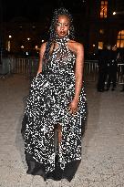 PFW Le Grand Diner De Louvre Outside Arrivals