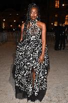 PFW Le Grand Diner De Louvre Outside Arrivals