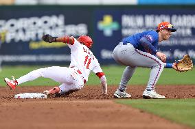 Spring Training Baseball - Mets Vs. Cardinals