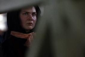 Religion: Cardinal Arthur Roche leads the recitation of the Holy Rosary for Pope Francis on March 04, 2025