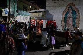 Carnival Of Masks And Costumes In La Magdalena Neighborhood, Culhuacán, Mexico City