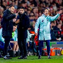 PSV Eindhoven v Arsenal FC - UEFA Champions League 2024/25 Round of 16 First Leg