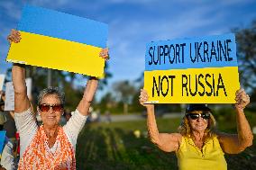 'Stand With Ukraine' Rally In Support Of Ukraine