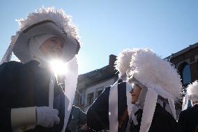 Enchanting Binche Carnival Parade