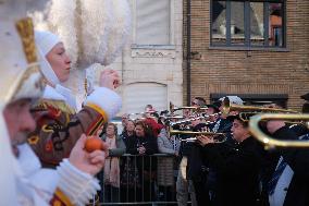 Enchanting Binche Carnival Parade