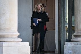 Council of Ministers at the Elysee Palace FA