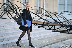 Council of Ministers at the Elysee Palace FA