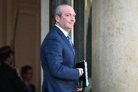 Council of Ministers at the Elysee Palace FA