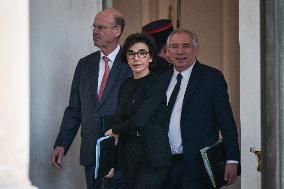 Council of Ministers at the Elysee Palace FA