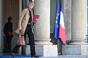 Council of Ministers at the Elysee Palace FA