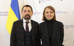 Mykola Tochytskyi meets with Anna Wroblewska