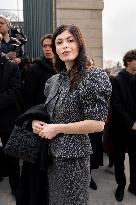 PFW - Arrivals Christian Dior