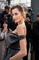 PFW - Arrivals Christian Dior