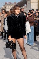PFW - Arrivals Christian Dior