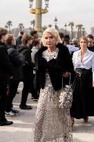 PFW - Street Style At Christian Dior