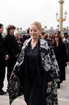 PFW - Street Style At Christian Dior
