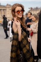 PFW - Street Style At Christian Dior