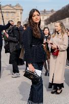 PFW - Street Style At Christian Dior