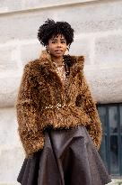 PFW - Street Style At Christian Dior