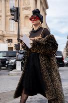 PFW - Street Style At Christian Dior