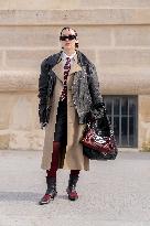 PFW - Street Style At Christian Dior